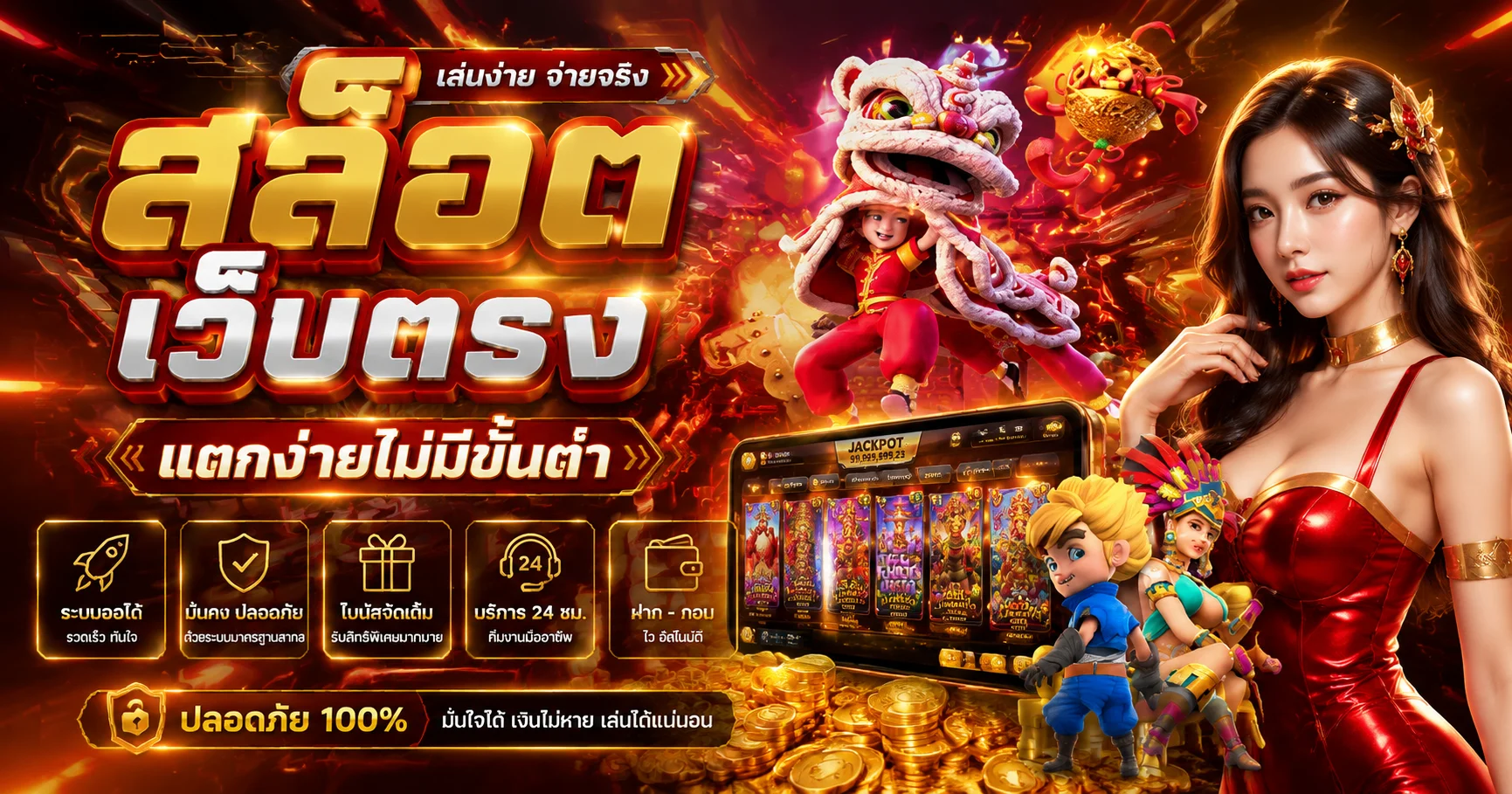 รวมค่ายสล็อตออนไลน์ยอดนิยมที่เปิดให้เล่นบนเว็บ CHANG69
